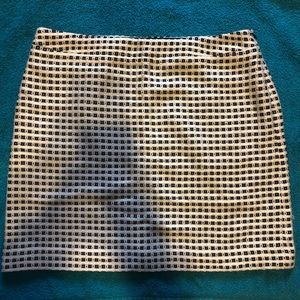 Banana Republic lined mini skirt